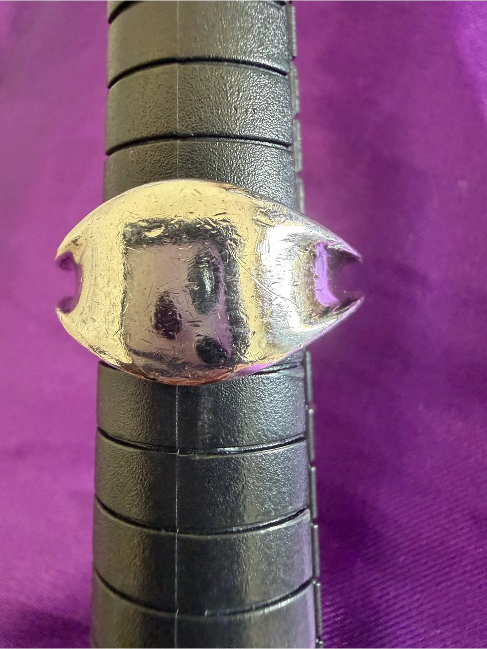 Emporio Armani Sculpted Silver Ring